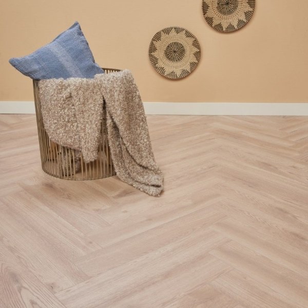 Toulouse Oak visgraat laminaat