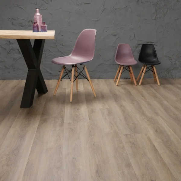Smoked Grey click pvc